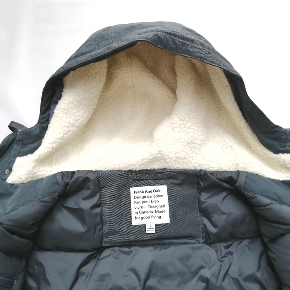 Frank And Oak Parka Small NWT - Picture 12 of 15